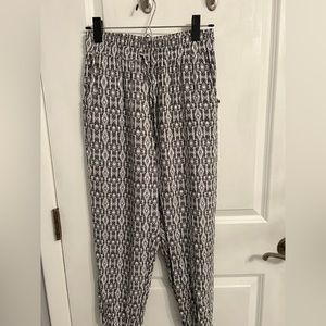 Aeropostale Design/Printed Boho Pants, Flowy and Lightweight with Pockets